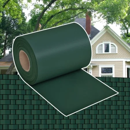 Green PVC fence panel 70x0.19 m by vidaXL, fence panels - Ref: Foro24-41618, Price: 54,75 €, Discount: %