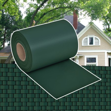 Panel de valla de PVC verde 70x0,19 m de vidaXL, Paneles de vallas - Ref: Foro24-41618, Precio: 58,14 €, Descuento: %