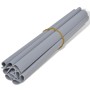 Panel de valla de PVC gris claro 70x0,19 m de vidaXL, Paneles de vallas - Ref: Foro24-41619, Precio: 52,65 €, Descuento: %