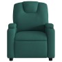 Sillón de masaje reclinable de tela verde oscuro en Sillones | Comprar online en Foru.es