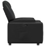 Sillón reclinable de piel sintética negra en Sillones | Comprar online en Foru.es
