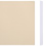 Paneles de privacidad 4 uds PVC crema 35x0,19 m de vidaXL, Paneles de vallas - Ref: Foro24-147857, Precio: 88,32 €, Descuento: %