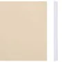 Sichtschutzplatten 4 Stück cremefarbenes PVC 35x0,19 m von vidaXL, Zaunpaneele - Ref: Foro24-147857, Preis: 86,62 €, Rabatt: %