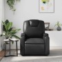 Sillón de masaje reclinable cuero sintético negro en Sillones | Comprar online en Foru.es
