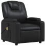Sillón de masaje reclinable cuero sintético negro en Sillones | Comprar online en Foru.es