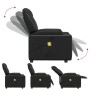 Sillón de masaje reclinable cuero sintético negro en Sillones | Comprar online en Foru.es