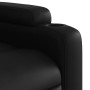Sillón de masaje reclinable cuero sintético negro en Sillones | Comprar online en Foru.es