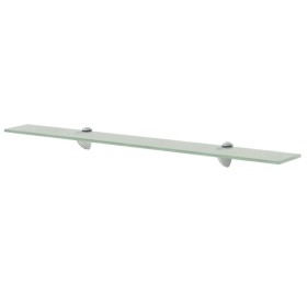 Estante flotante de cristal 80x10 cm 8 mm de vidaXL, Estantes y estanterías - Ref: Foro24-243775, Precio: 19,28 €, Descuento: %