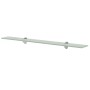 Estante flotante de cristal 80x10 cm 8 mm de vidaXL, Estantes y estanterías - Ref: Foro24-243775, Precio: 19,28 €, Descuento: %