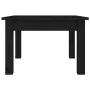 Couchtisch aus massivem schwarzem Kiefernholz, 45 x 45 x 30 cm von vidaXL, Couchtisch - Ref: Foro24-814228, Preis: 40,24 €, R...