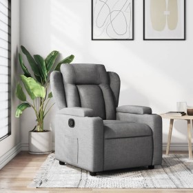 Sillón reclinable de tela gris oscuro en Sillones | Comprar online en Foru.es