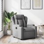 Sillón reclinable de tela gris oscuro en Sillones | Comprar online en Foru.es