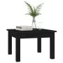 Couchtisch aus massivem schwarzem Kiefernholz, 45 x 45 x 30 cm von vidaXL, Couchtisch - Ref: Foro24-814228, Preis: 40,24 €, R...