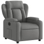 Sillón reclinable de tela gris oscuro en Sillones | Comprar online en Foru.es