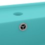 Lavabo cuadrado rebosadero cerámica verde claro mate 41x41 cm de vidaXL, Lavabos - Ref: Foro24-146947, Precio: 75,26 €, Descu...