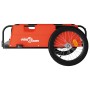 Remolque para bicicletas hierro y tela Oxford naranja de vidaXL, Remolques para bicicletas - Ref: Foro24-94173, Precio: 95,90...
