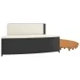 Borde bañera hidromasaje madera acacia y ratán sintético negro de vidaXL, Accesorios para piscinas y spa - Ref: Foro24-362259...