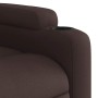 Sillón reclinable de tela marrón oscuro en Sillones | Comprar online en Foru.es