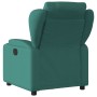 Sillón reclinable de tela verde oscuro en Sillones | Comprar online en Foru.es