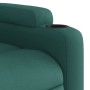 Sillón reclinable de tela verde oscuro en Sillones | Comprar online en Foru.es