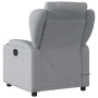 Sillón reclinable de masaje de tela gris claro en Sillones | Comprar online en Foru.es