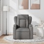 Sillón de masaje reclinable de tela gris oscuro en Sillones | Comprar online en Foru.es