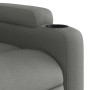 Sillón de masaje reclinable de tela gris oscuro en Sillones | Comprar online en Foru.es