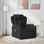 Sillón reclinable de masaje de tela negro en Sillones | Comprar online en Foru.es