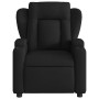 Sillón reclinable de masaje de tela negro en Sillones | Comprar online en Foru.es