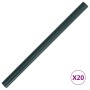 Panel de valla de PVC verde mate 35x0,19 m de vidaXL, Paneles de vallas - Ref: Foro24-147869, Precio: 32,71 €, Descuento: %