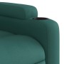 Sillón de masaje reclinable de tela verde oscuro en Sillones | Comprar online en Foru.es