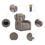Sillón reclinable de masaje de tela color topo en Sillones | Comprar online en Foru.es
