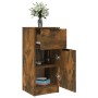Aparadores 2 uds madera contrachapada roble ahumado 30x30x70 cm de vidaXL, Aparadores - Ref: Foro24-817001, Precio: 78,78 €, ...