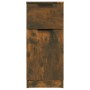 Aparadores 2 uds madera contrachapada roble ahumado 30x30x70 cm de vidaXL, Aparadores - Ref: Foro24-817001, Precio: 78,78 €, ...