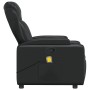 Sillón de masaje reclinable cuero sintético negro en Sillones | Comprar online en Foru.es