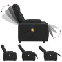 Sillón de masaje reclinable cuero sintético negro en Sillones | Comprar online en Foru.es