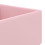 Lavabo lujoso cuadrado rebosadero cerámica rosa mate 41x41 cm de vidaXL, Lavabos - Ref: Foro24-146944, Precio: 98,20 €, Descu...