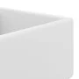 Lavabo cuadrado rebosadero cerámica blanco mate 41x41 cm de vidaXL, Lavabos - Ref: Foro24-146943, Precio: 99,68 €, Descuento: %