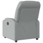 Sillón reclinable de tela gris claro en Sillones | Comprar online en Foru.es