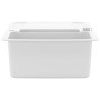 Fregadero de cocina con dos senos de granito blanco de vidaXL, Fregaderos - Ref: Foro24-144855, Precio: 262,33 €, Descuento: %