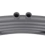 Radiador toallero de baño curvo gris 480x480 mm de vidaXL, Radiadores - Ref: Foro24-141896, Precio: 56,72 €, Descuento: %