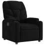 Sillón reclinable de tela negro en Sillones | Comprar online en Foru.es
