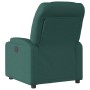 Sillón reclinable de tela verde oscuro en Sillones | Comprar online en Foru.es