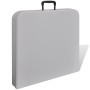 Mesa de jardín plegable 122 cm HDPE blanco de vidaXL, Mobiliario de camping - Ref: Foro24-41568, Precio: 69,84 €, Descuento: %
