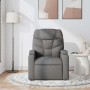 Sillón de masaje reclinable de tela gris oscuro en Sillones | Comprar online en Foru.es