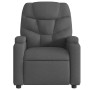 Sillón de masaje reclinable de tela gris oscuro en Sillones | Comprar online en Foru.es