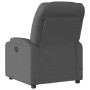 Sillón de masaje reclinable de tela gris oscuro en Sillones | Comprar online en Foru.es