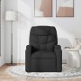 Sillón reclinable de masaje de tela negro en Sillones | Comprar online en Foru.es