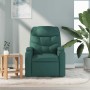 Sillón de masaje reclinable de tela verde oscuro en Sillones | Comprar online en Foru.es