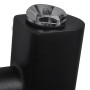 Radiador toallero de baño curvo negro 480x480 mm de vidaXL, Radiadores - Ref: Foro24-141912, Precio: 67,11 €, Descuento: %